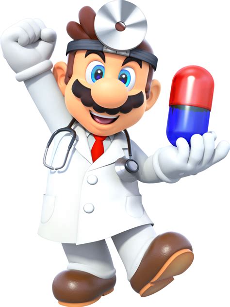 , Dr. Mario is a separate character from Mario, particularly within installments featuring him as playable. Dr. Mario is also an unlockable playable character in Super Smash Bros. Melee Super Smash Bros. Brawl Dr. Mario is one of Mario's many personas, particularly when he works as a doctor. 